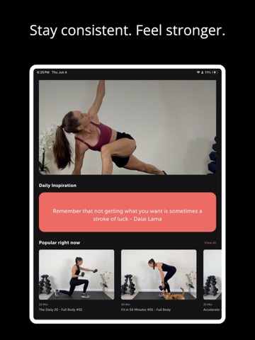 Move 365 with Steph iPad screenshot