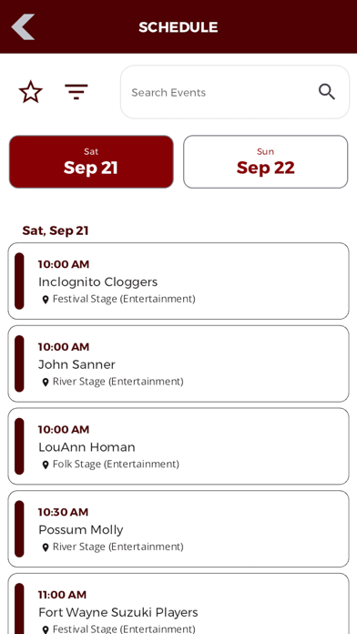 Johnny Appleseed Festival Screenshot