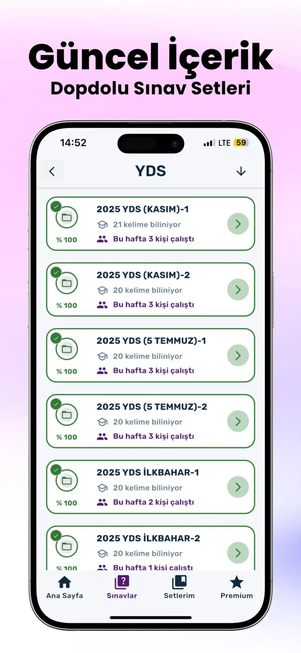 Screenshot #3 pour Kelime Hocam: YDS-YÖKDİL-YDT