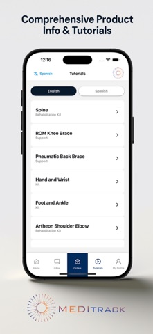 MediTrack Patient Portal Screenshot 3 of 3