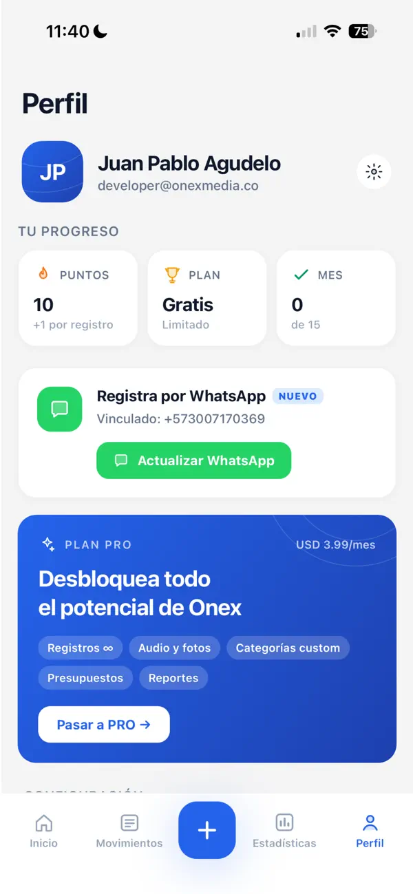 Screenshot #2 pour Onex Bill