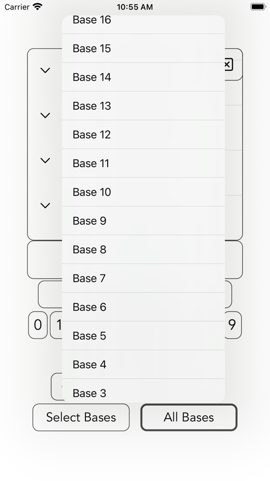 #6. Base to Base Converter (iOS) 由: Yuri Morozov