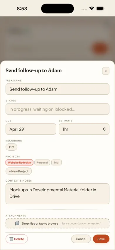 TaskBloc screenshot 5
