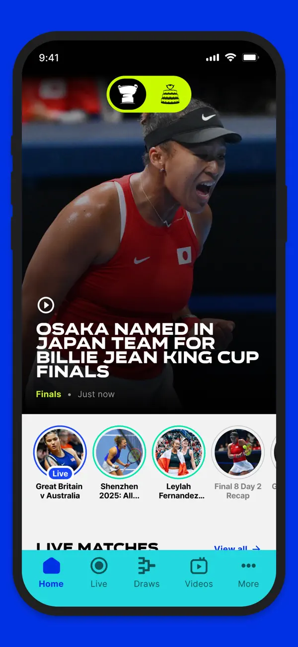 Screenshot #2 pour Davis Cup & BJK Cup