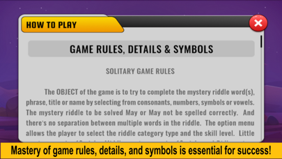 RidlYeThis Solitary Word Game Screenshot