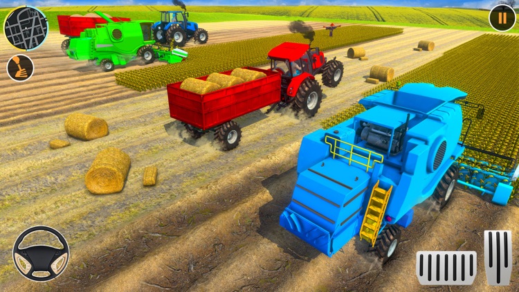 Tractor Driving Simulator Farm screenshot-4