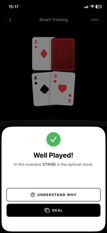 Reckon: Blackjack Trainer Screenshot 3 of 10