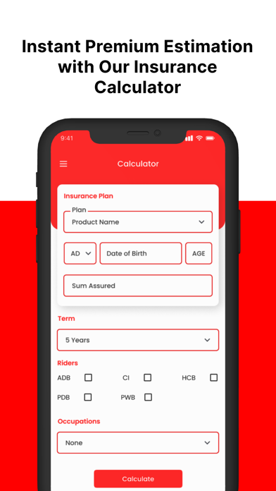 Ime Life Insurance Screenshot