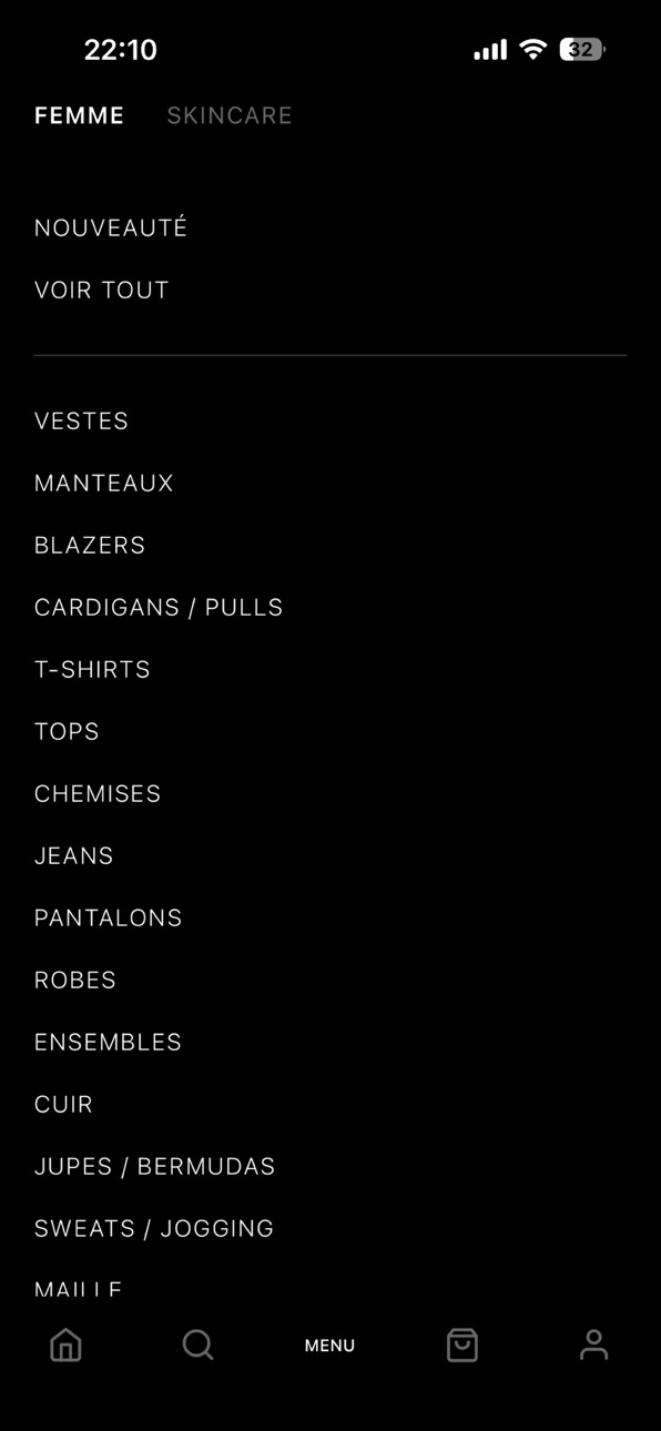 iPhone screenshot