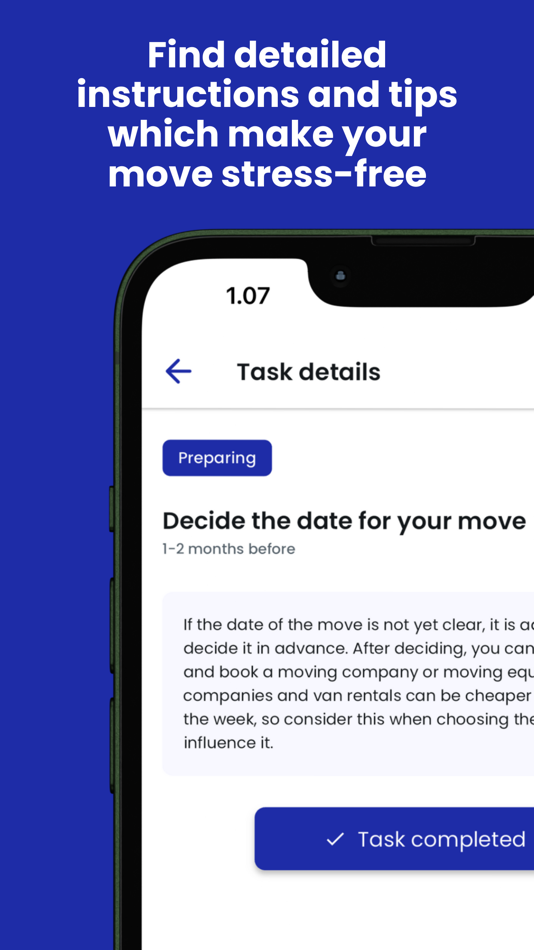 #3. MovingGuide: Moving Checklist (iOS) By: Comperion Oy