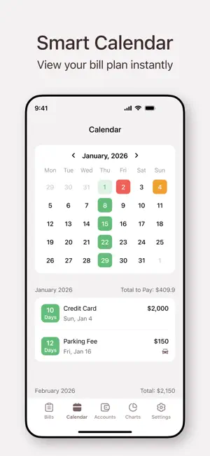 Bills Organizer App screenshot 3