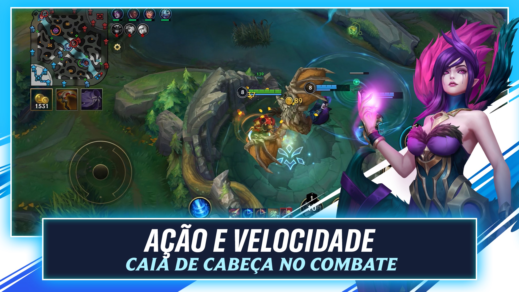 Screenshot do app League of Legends: Wild Rift