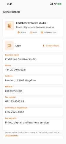 Fatortak: Invoice Maker Screenshot 10 of 10