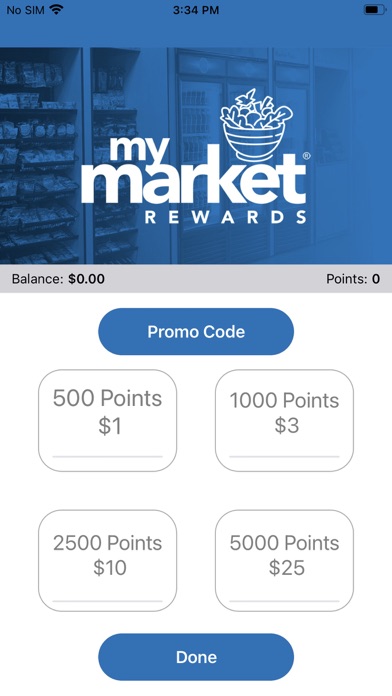 My Market Rewards Screenshot