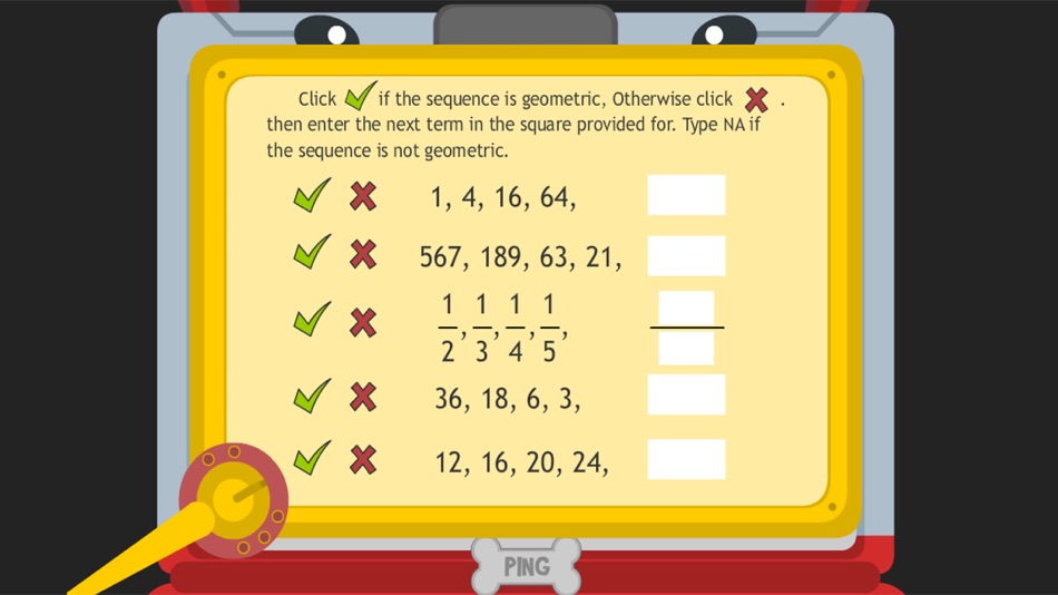 #3. Geometric Sequence (iOS) Podle: Science Education Institute