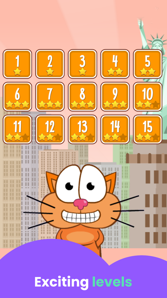#3. Cat Games: Logic Puzzles (iOS) Podle: Skidos Learning
