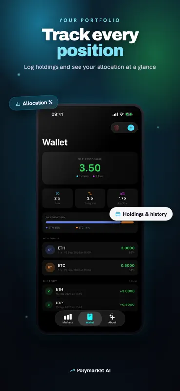 PolymarketAIApp screenshot 3 of 5