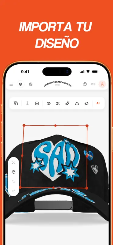CBOS: Diseño de gorras screenshot 1 of 4