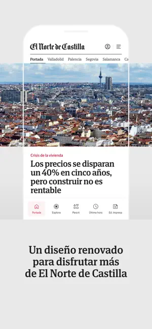 El Norte de Castilla screenshot 1