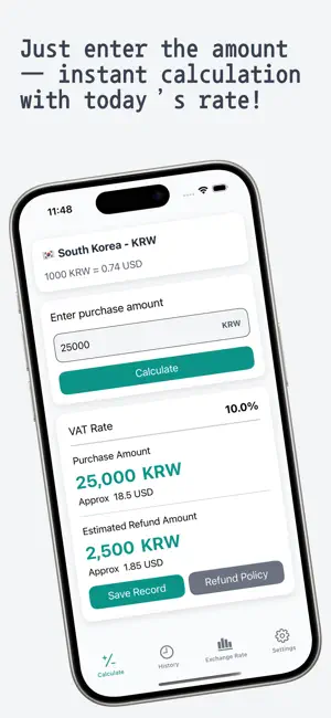 Tax Refund Calculator screenshot 2