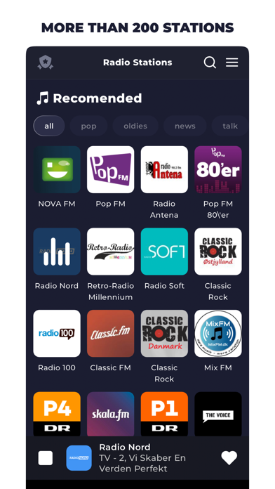 Radio Denmark: Webradio/DAB/FM Screenshot