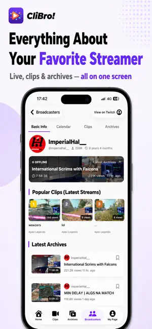 CliBro!-Twitch Support App screenshot 4