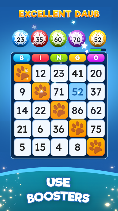 Bingo Win Cash Real Money Game Screenshot