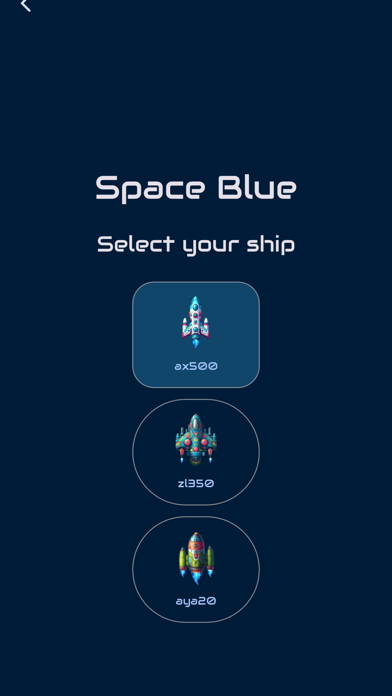 Space Blue Screenshot