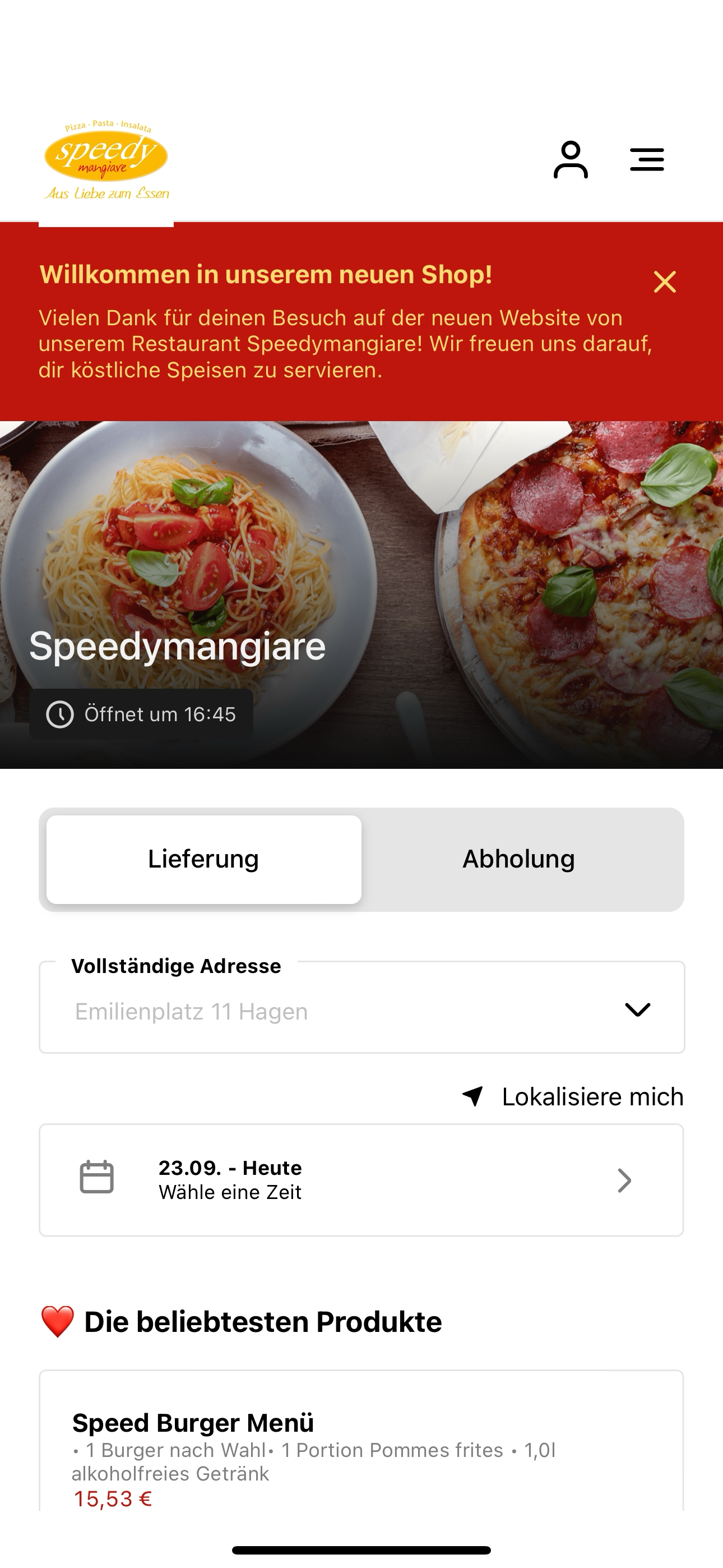 Speedymangiare Hagen screenshot 3