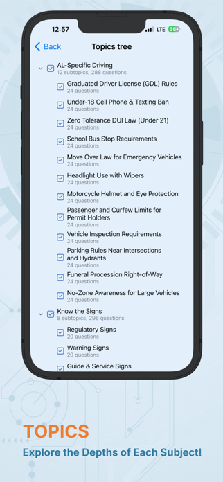 Alabama DMV Practice Test+ Screenshot 2 of 6