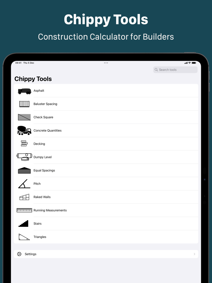 #1. Chippy Tools: Construction (iOS) 由: Peth Pty Ltd