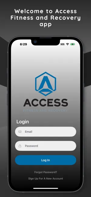 Access Fitness and Recovery screenshot 1