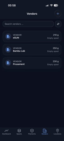 Spoolman GO Screenshot 9 of 10