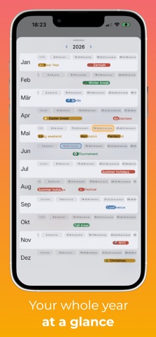 Polygenda – Week & Year Screenshot 3 of 6