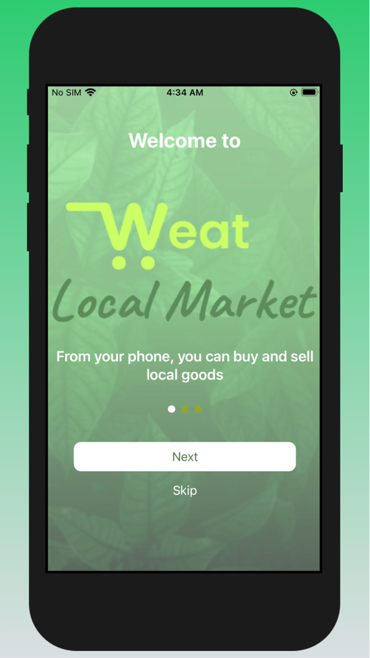 #1. Weat Local Market (iOS) 由: Weat Local Market