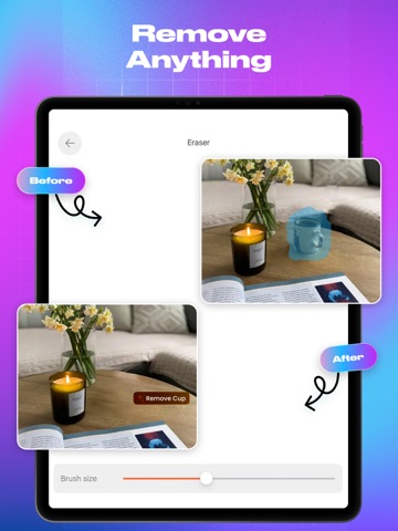 Photo Remover - Erase Objects iPad screenshot