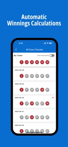MA Lottery - Results, Trends iPhone screenshot