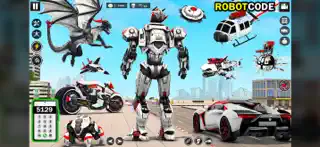 Dragon Robot FireFighter Truck - Screenshot 2