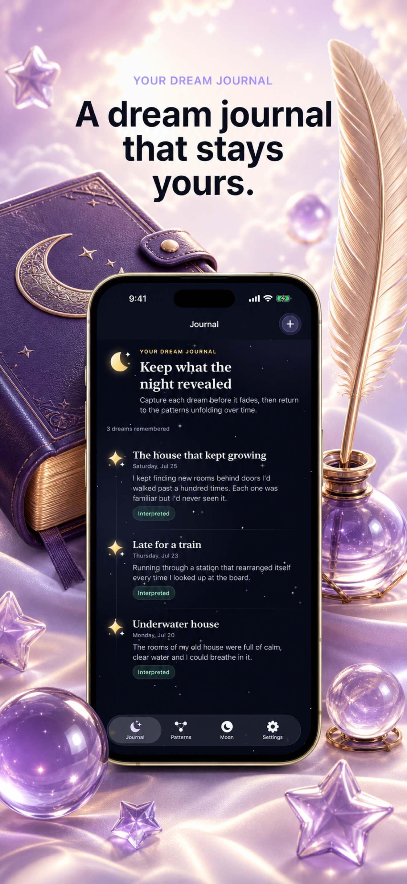Noctuary - AI Dream Journal screenshot 4