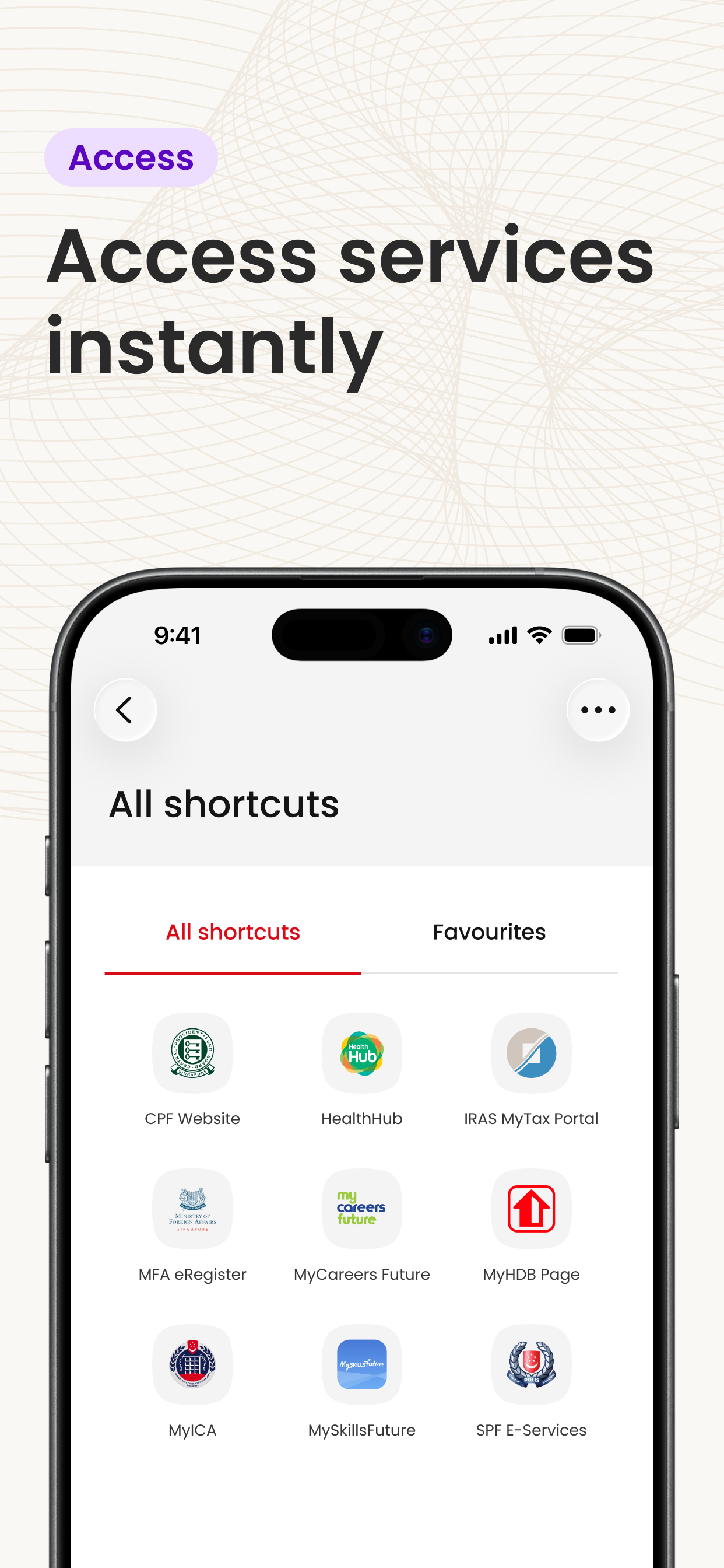 Singpass screenshot 4