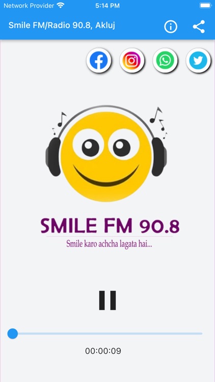 Smile FM/Radio 90.8, Akluj