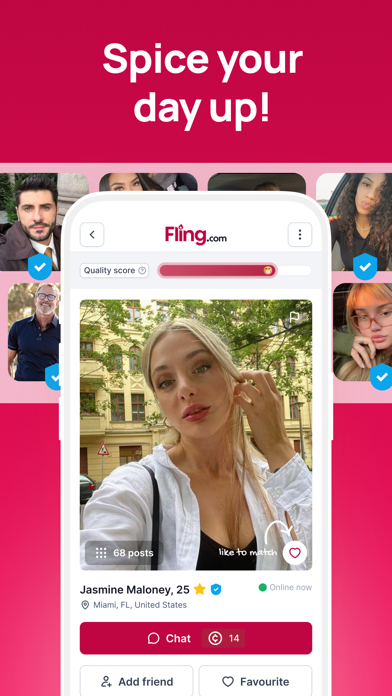 Fling Dating App: Meet & Play Screenshot
