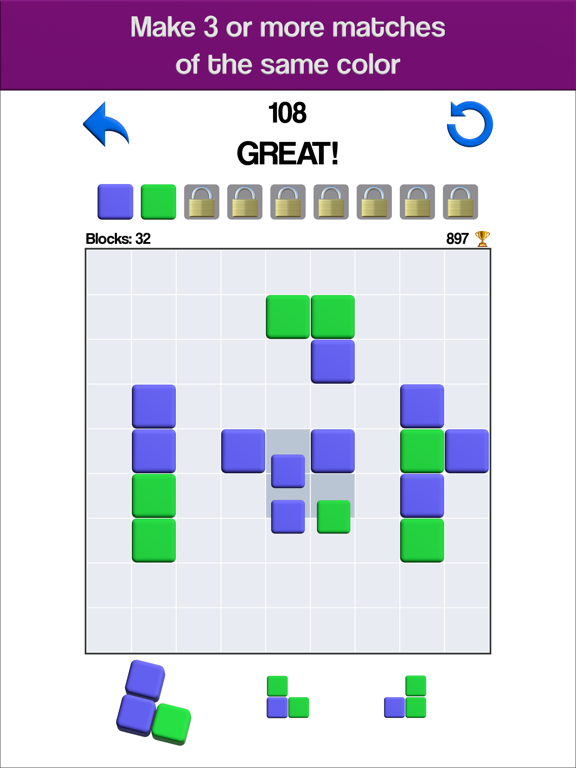 Screenshot #5 pour 1010 Colour Blocks