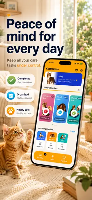 CatRoutine: Cat Care screenshot 3