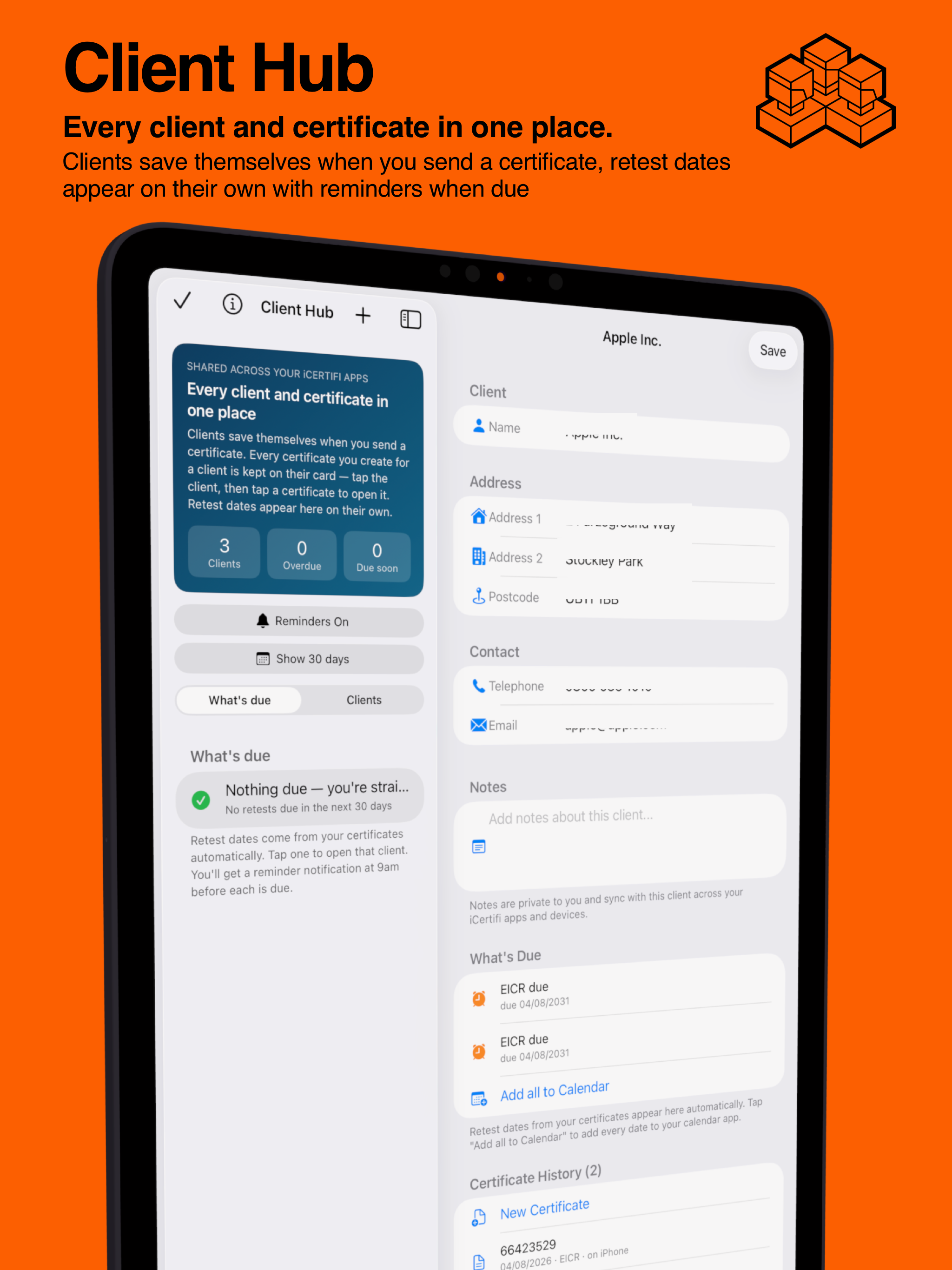 iCertifi Cloud Pro: Sync screenshot 17