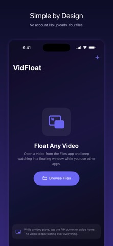 VidFloat - PiP Video Player Screenshot 4 of 4