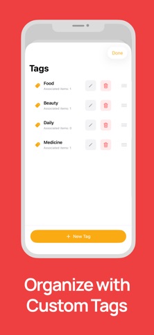 Orderly: Items Organizer screenshot
