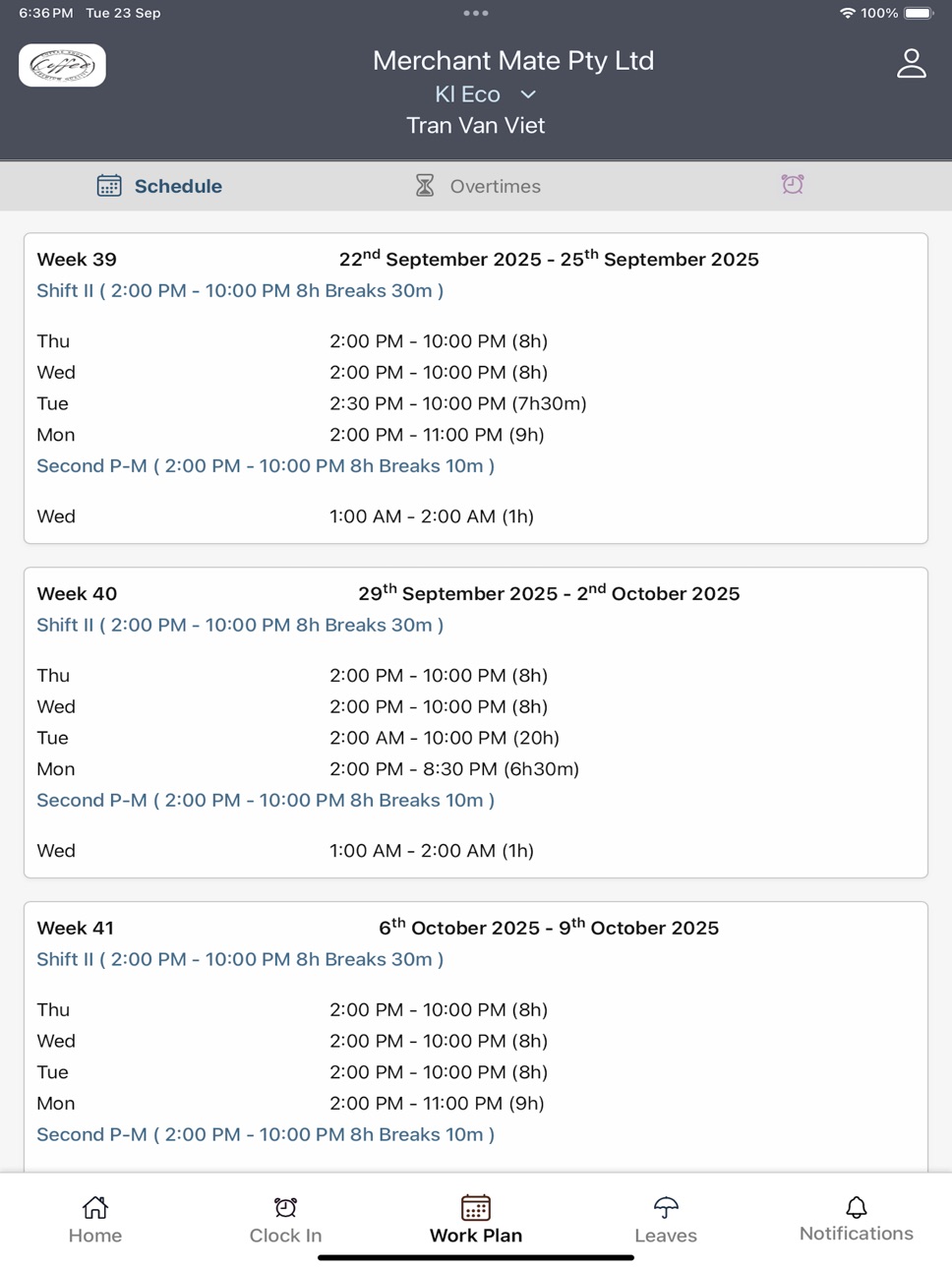 iPad screenshot