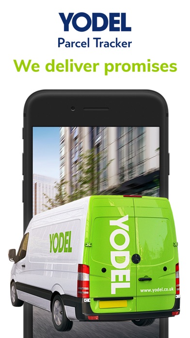 Yodel Delivery Parcel Tracking Screenshot