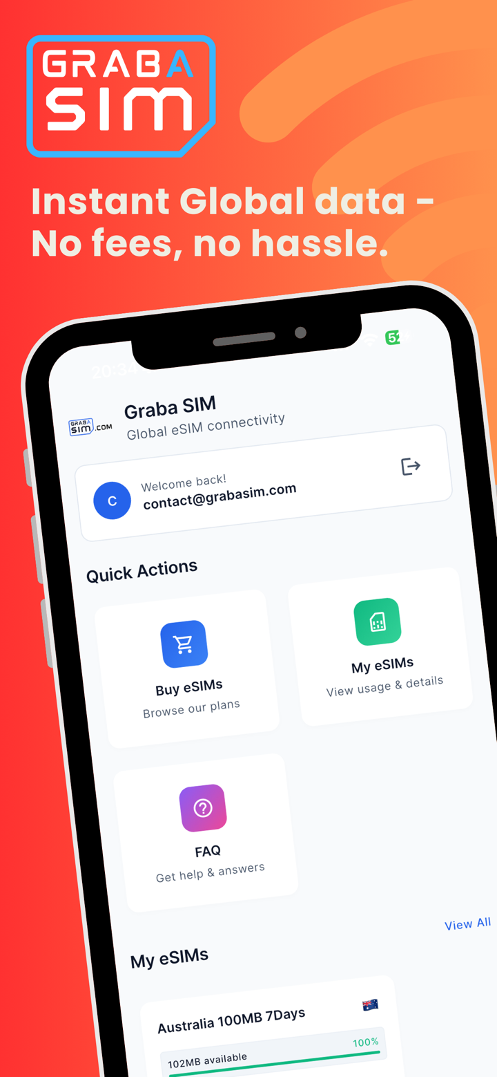 Graba SIM screenshot 1